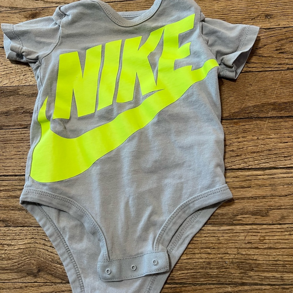 Size 6-9 months Nike onsie